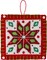 Bucilla Felt Ornaments Applique Kit Set Of 6-Holiday Quilt Squares